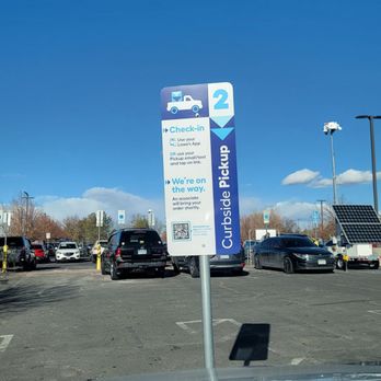 Lowe's Home Improvement - 4 spots reserved for curve side pick up - Hardware Stores Near Me - Aurora, Colorado