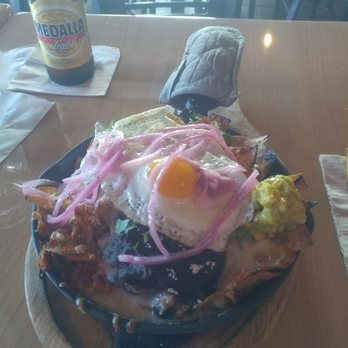 Panucho's - Chilaquiles con huevo y alambre. - Mexican Near Me - San Juan, Puerto Rico Panucho's - Chilaquiles con huevo y alambre. - Mexican Near Me - San Juan, Puerto Rico