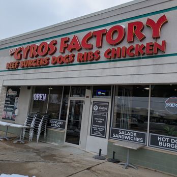 The Gyros Factory - The Gyros Factory - Burgers Near Me - Des Plaines, Illinois