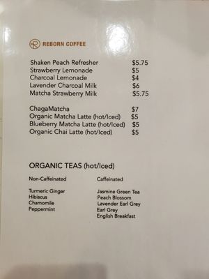 Menu photo 7 Reborn Coffee Laguna Woods, CA Menu photo 7 Reborn Coffee Laguna Woods, CA