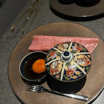 Itadaki - Wagyu with egg yolk + rice - Japanese Near Me - Bellevue, Washington Itadaki - Wagyu with egg yolk + rice - Japanese Near Me - Bellevue, Washington