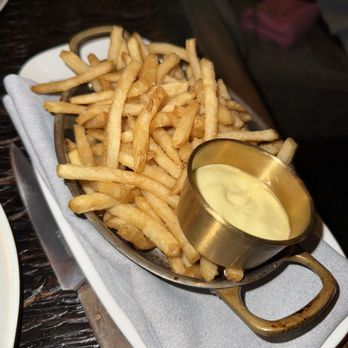 Venice Steakhouse - Fries & garlic aioli - Steakhouses Near Me - Los Angeles, California