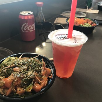 Poke Zone - Small 2 protein bowl $9 & rose green tea w/aloe $3 - Sushi Bars Near Me - Oakland, California Poke Zone - Small 2 protein bowl $9 & rose green tea w/aloe $3 - Sushi Bars Near Me - Oakland, California