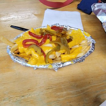 Grant's Philly Cheesesteaks - Cheese Fries. Lol! - Sandwiches Near Me - Portland, Oregon