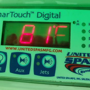 United Spas - Spa smart touch panel - Hot Tub & Pool Near Me - Salida, California United Spas - Spa smart touch panel - Hot Tub & Pool Near Me - Salida, California