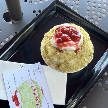 Kiyoraka - Strawberry pistachio - Shaved Ice Near Me - Irvine, California Kiyoraka - Strawberry pistachio - Shaved Ice Near Me - Irvine, California