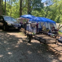 USA Raft Nolichucky River - Campsite