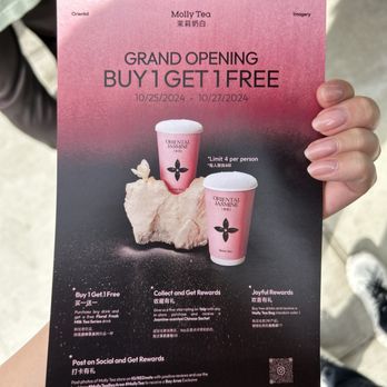 Molly Tea - Grand opening deal - Bubble Tea Near Me - Sunnyvale, California Molly Tea - Grand opening deal - Bubble Tea Near Me - Sunnyvale, California
