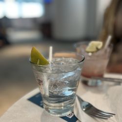 The Club MSY - Breakfast for champs! Gin and tonic and a yummy blackberry mule!