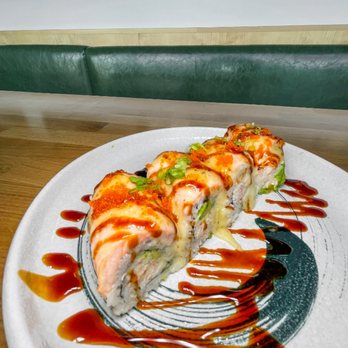 Ozen - Alaskan roll. Aka baked salmon roll - Ramen Near Me - Rancho Cucamonga, California Ozen - Alaskan roll. Aka baked salmon roll - Ramen Near Me - Rancho Cucamonga, California