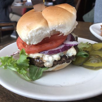 Uncle John's Place - Gorgonzola Burger - American Near Me - Mansfield, Ohio Uncle John's Place - Gorgonzola Burger - American Near Me - Mansfield, Ohio