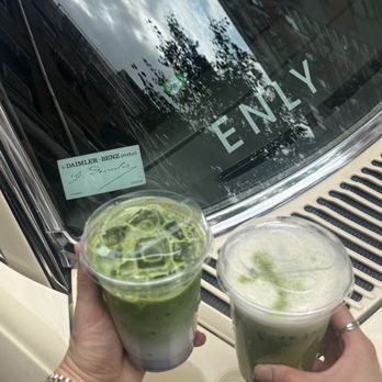 Enly - Blueberry matcha, bandana matcha - Coffee & Tea Near Me - New York, New York