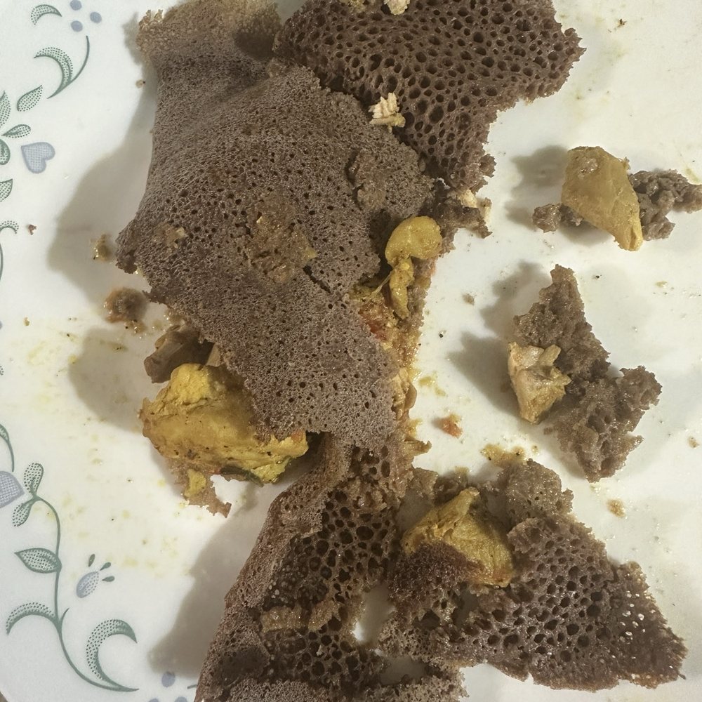 Doro Bet - Injera with Curry Chicken - Ethiopian Near Me - Philadelphia, Pennsylvania Doro Bet - Injera with Curry Chicken - Ethiopian Near Me - Philadelphia, Pennsylvania