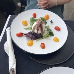Anchovy burrata Anchovy burrata