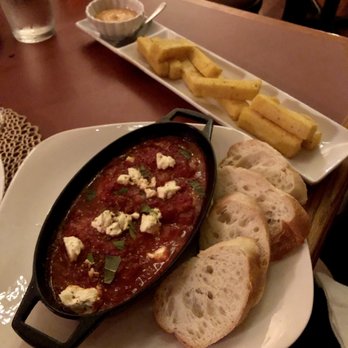 Novella Wine Bar - Shrimp & Polenta - Cafes Near Me - Saint Louis, Missouri