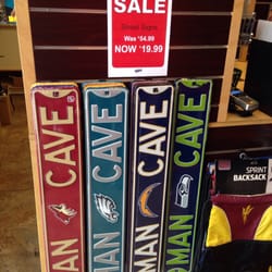 Just Sports - Metal "man cave" signs...what a bargain!