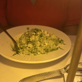 Estia - Romaine feta dill lemon  salad--I want MORE!!  Creamy delicious - Mediterranean Near Me - Naples, Florida