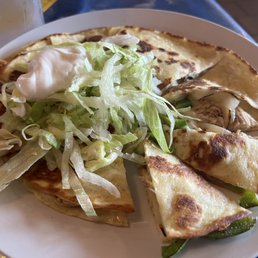 Chicken & Cheese Quesadilla