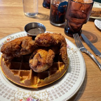 Jackie - Spicy Chicken and Waffles - New American Near Me - Washington, DC, District of Columbia Jackie - Spicy Chicken and Waffles - New American Near Me - Washington, DC, District of Columbia