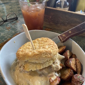 Cast Iron Kitchen - Dirty south biscuit. - Southern Near Me - Wilmington, North Carolina Cast Iron Kitchen - Dirty south biscuit. - Southern Near Me - Wilmington, North Carolina