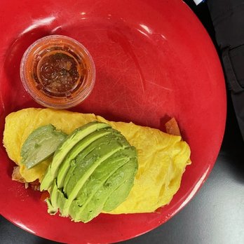 Holly's Eventful Dining - The design your own omlettee (OBTW its extra for the salsa). No potatoes or toast ? YIKES - Diners Near Me - Knoxville, Tennessee Holly's Eventful Dining - The design your own omlettee (OBTW its extra for the salsa). No potatoes or toast ? YIKES - Diners Near Me - Knoxville, Tennessee