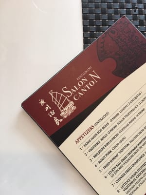 Menu photo 4 Restaurant Salon Canton Doral, FL