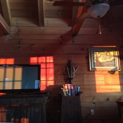 Ashton Ridge Cabins - I love this corner so much! This is the living room of Ashton Ridge Cabin
