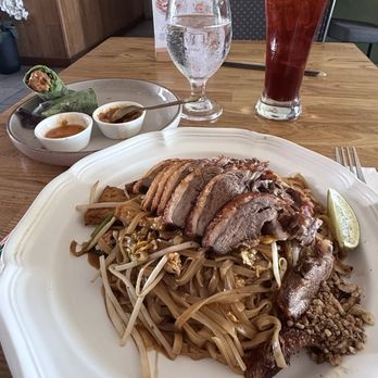 My Thai Beach - Roasted Duck Pad Thai - Thai Near Me - Capitola, California My Thai Beach - Roasted Duck Pad Thai - Thai Near Me - Capitola, California