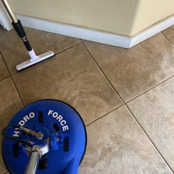 Tile and grout cleaning and sealing