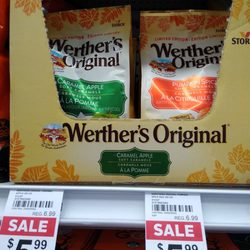 Rexall - Caramel Apple and Pumpkin Spice Werther's spotted!