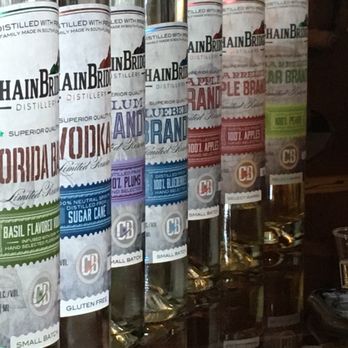 ChainBridge Distillery - Tasting lineup! - Distilleries Near Me - Oakland Park, Florida