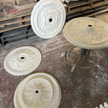 Lorna Kollmeyer Ornamental Plaster - We were able to match several original ceiling medallions - Home Decor Near Me Lorna Kollmeyer Ornamental Plaster - We were able to match several original ceiling medallions - Home Decor Near Me