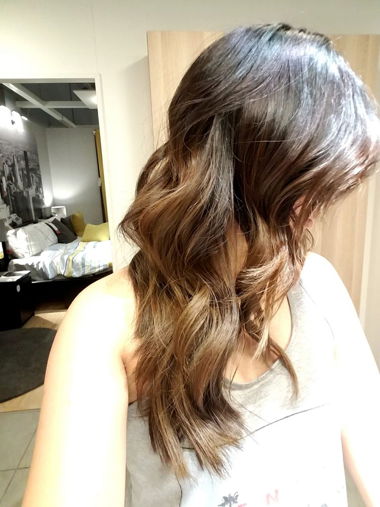 Medium Brown To Light Brown Ombre Balayage Yelp