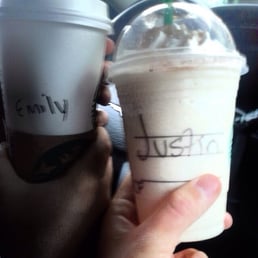 Chai frappecino and chai latte Chai frappecino and chai latte