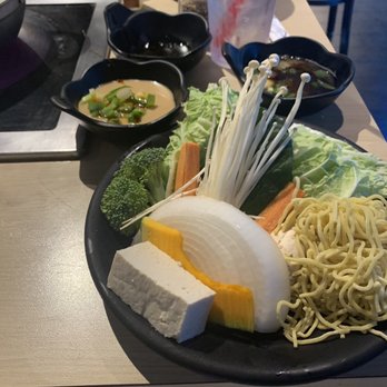 Yoshi Shabu Shabu - Vegetables, noddles for the soup, all fresh and Deli! - Japanese Near Me - Richardson, Texas Yoshi Shabu Shabu - Vegetables, noddles for the soup, all fresh and Deli! - Japanese Near Me - Richardson, Texas