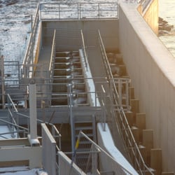Rheinkraftwerk Dogern/Leibstadt - Fischtreppe