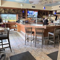Inside entrance towards bar