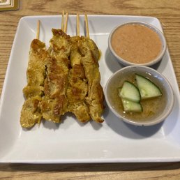 Chicken satay Chicken satay