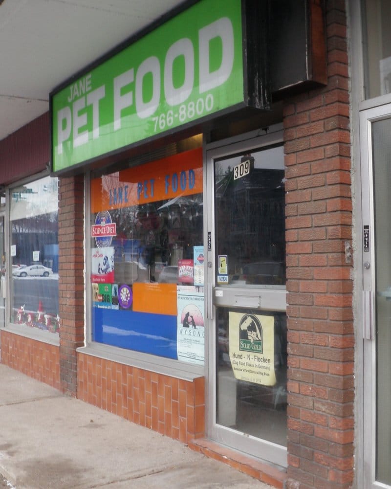 JANE PET FOOD Updated May 2024 309 Jane Street, Toronto, Ontario