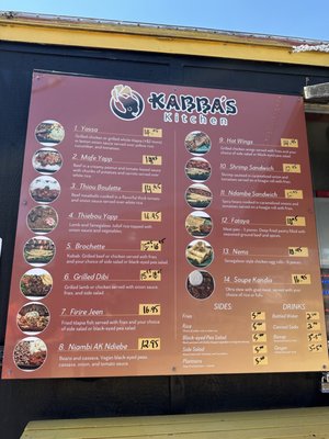 Menu photo 1 Kabba’s Kitchen Portland, OR Menu photo 1 Kabba’s Kitchen Portland, OR
