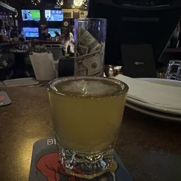 Green tea shot Green tea shot
