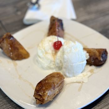 Thai Recipe Bistro - Fried Banana with Ice Cream - Thai Near Me - Phoenix, Arizona Thai Recipe Bistro - Fried Banana with Ice Cream - Thai Near Me - Phoenix, Arizona