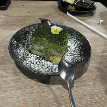 Bleu Bear Sushi - Matcha tiramisu - Sushi Bars Near Me - Bedford, Texas