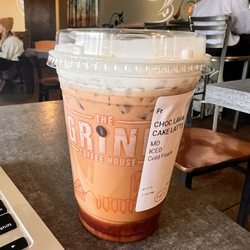 The Grind Coffee House North - Chocolate lava cake Flavored Latte