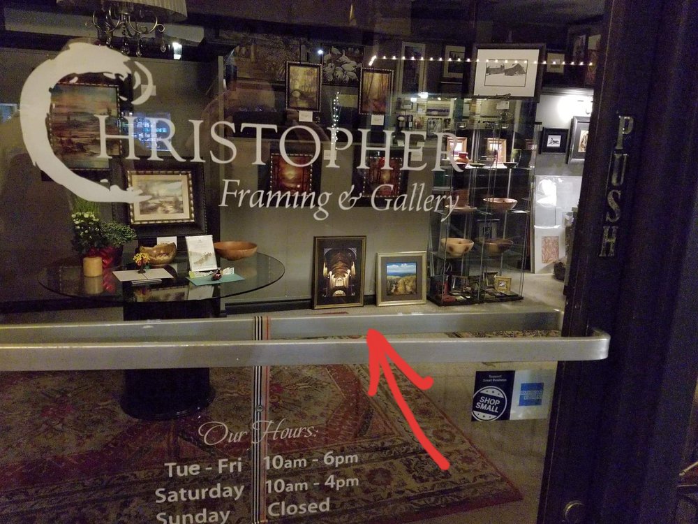 Christopher Framing & Gallery, Edmonds Roadtrippers