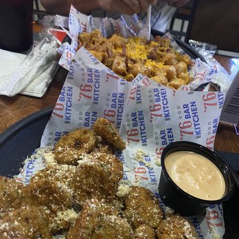 76 Bar & Kitchen - Frickles and loaded tots - American Near Me - McAllen, Texas 76 Bar & Kitchen - Frickles and loaded tots - American Near Me - McAllen, Texas