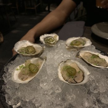 Roister - Kusshii Oysters - New American Near Me - Chicago, Illinois