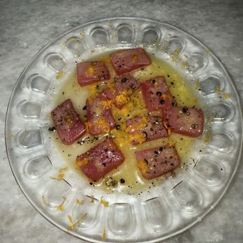 Barra Santos - Bluefin Tuna Crudo - Portuguese Near Me - Los Angeles, California Barra Santos - Bluefin Tuna Crudo - Portuguese Near Me - Los Angeles, California
