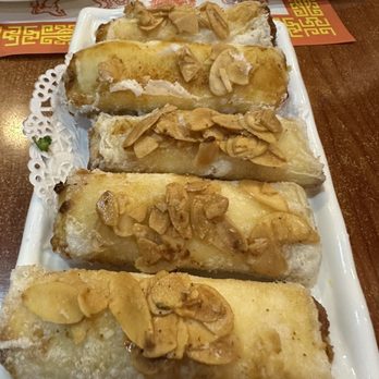 Four Seasons Chinese Restaurant - Fried Milk with Almonds - Dim Sum Near Me - Clovis, California Four Seasons Chinese Restaurant - Fried Milk with Almonds - Dim Sum Near Me - Clovis, California