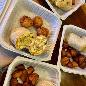 Grace Coffee Co. - Breakfast burrito and potatos! - Coffee & Tea Near Me - Middleton, Wisconsin